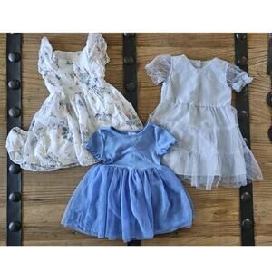 Toddler Girl Spring Summer Party Dress Bundle sz 18m